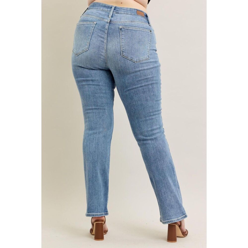 Judy Blue Mid Rise Boot Cut Jean - 24W - Picture 4 of 13